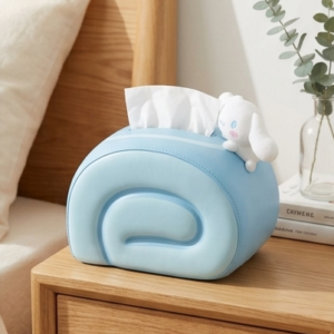 Kawaii Cinnamoroll Swiss Roll Plush Tissue Box Cover ๐ฐ๐งป